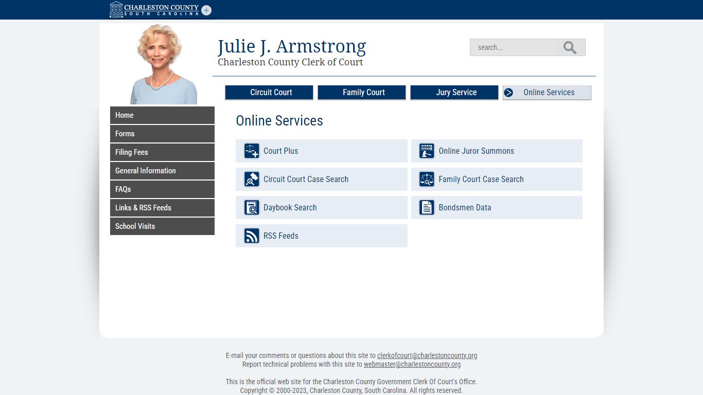 Online Services | Clerk Of Court's Office